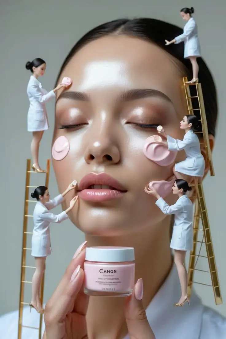 Model Lip Filler